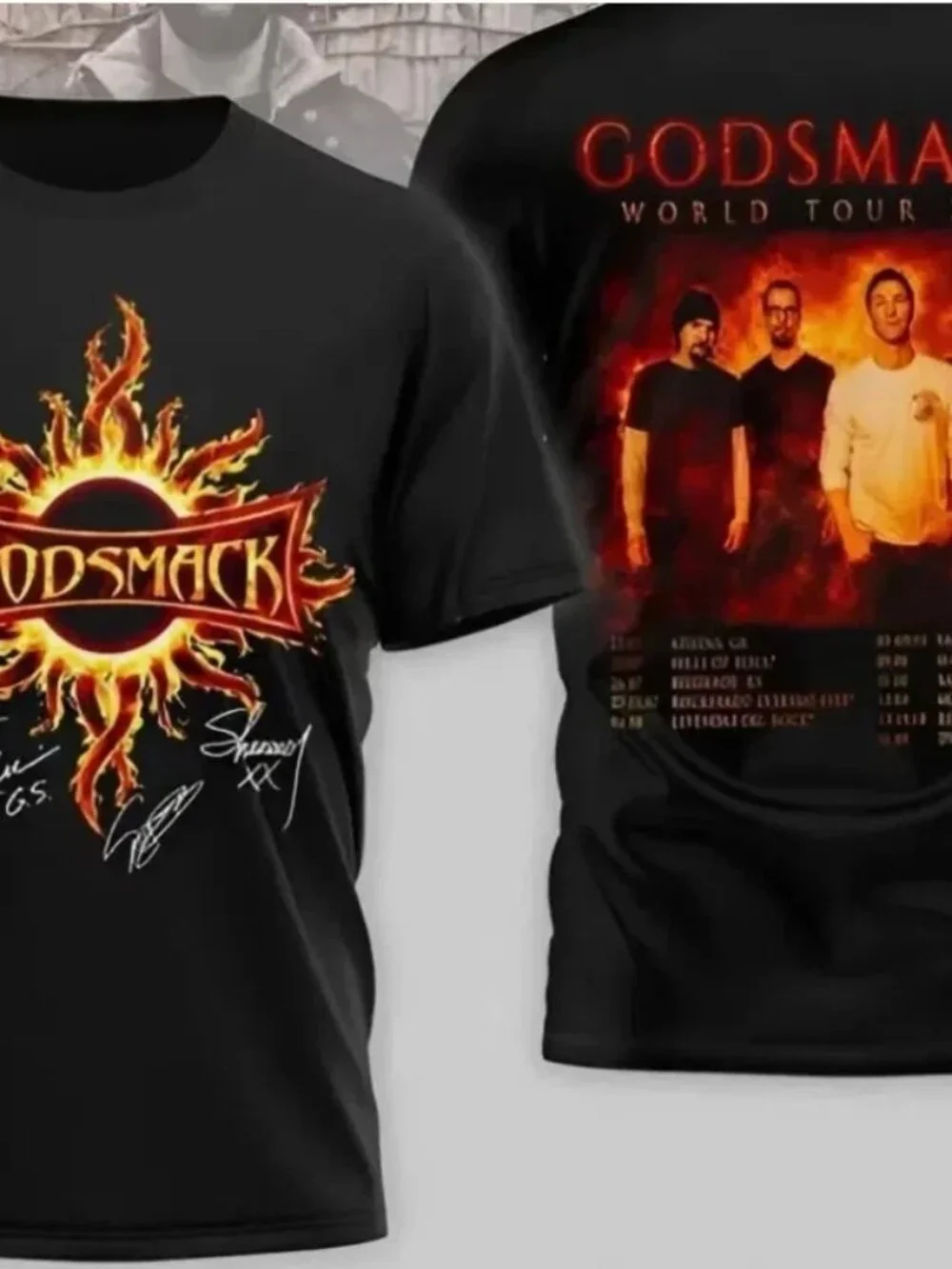 Godsmack World Tour 2026 T-Shirt